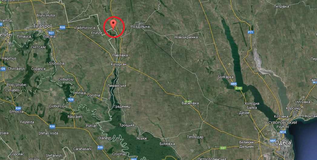 Новая Андрияшевка - Andriaşevca Nouă находится на границе с Украиной