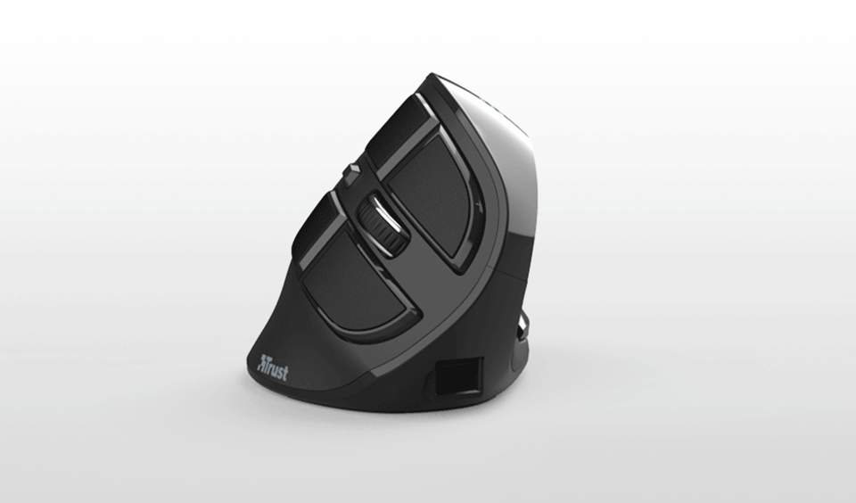 Voxx Rechargeable Ergonomic Wireless Mouse 