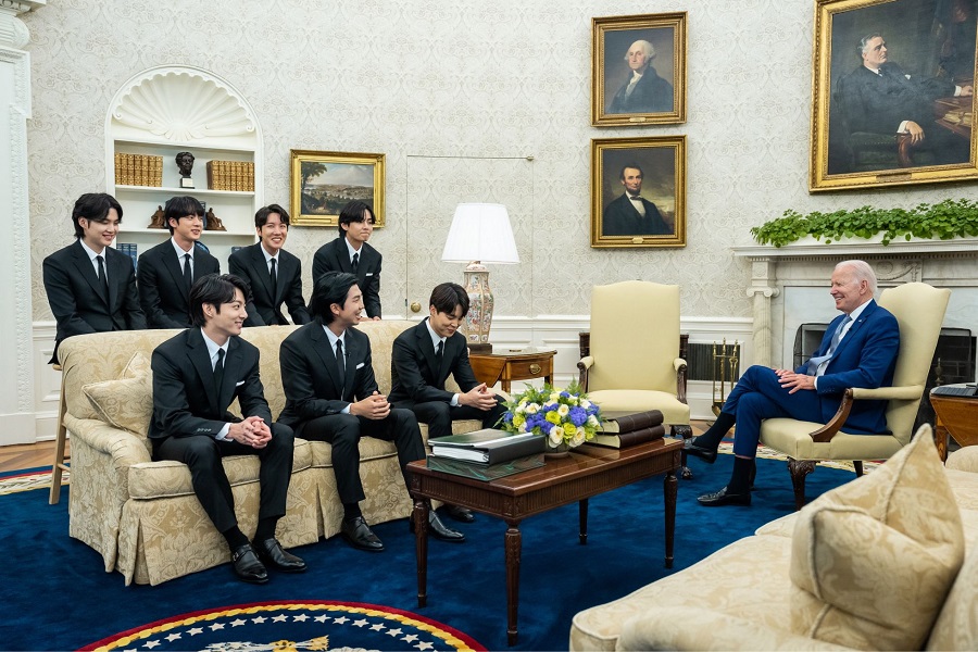 Учасники BTS у Білому домі