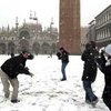 Европа заметена снегом