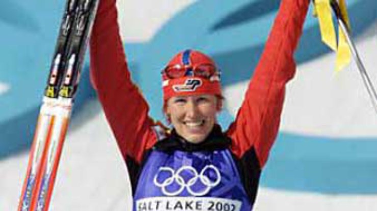 Кати Вильгельм выиграла золотую олимпийскую медаль