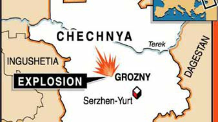 Российская прокуратура обвинила чеченскую милицию в подрыве здания РОВД