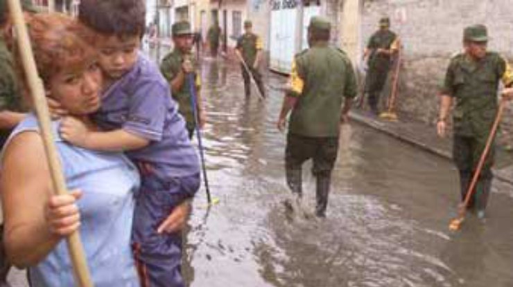 В Аргентине 3,5 тысячи человек эвакуированы из-за наводнений