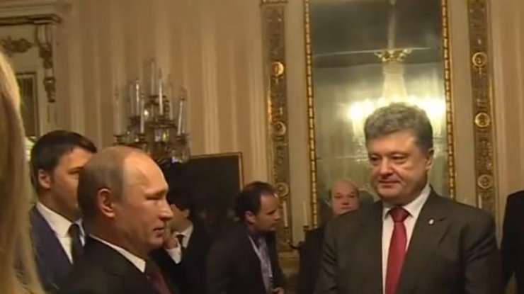 Российская сторона просит встречи Путина и Порошенко
