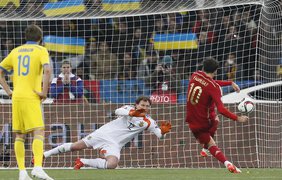 Украина - Испания: видео лучших моментов матча