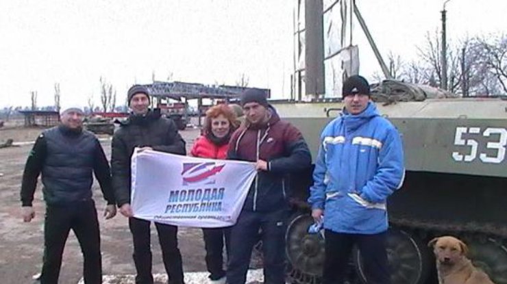 Представители сепаратисткой организации. Фото: Gorlovka