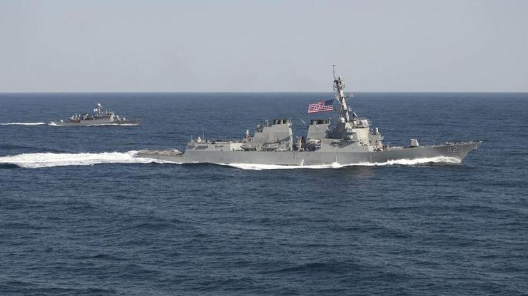 Военные корабли США в Южно-Китайском море
