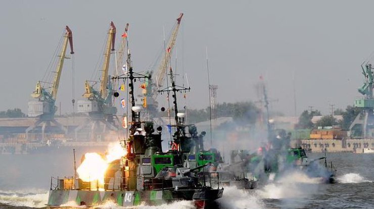 Россия нанесла 26 ударов с кораблей Каспийской флотилии