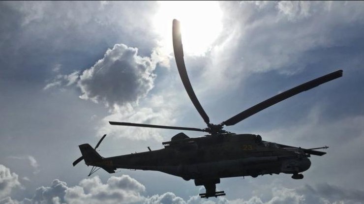 Россия начала обстреливать Сирию с вертолетов