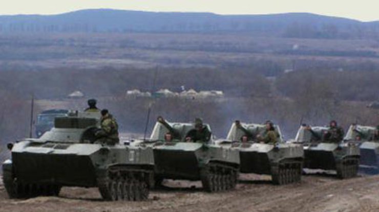 Россия подтягивает к границе Крыма и Херсонской области самоходные артиллерийские установки "Нона-С". Фото из архива