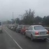 В Крыму выстроились огромные очереди за бензином 