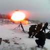Под Донецком украинских военных накрыли огнем минометов (видео)