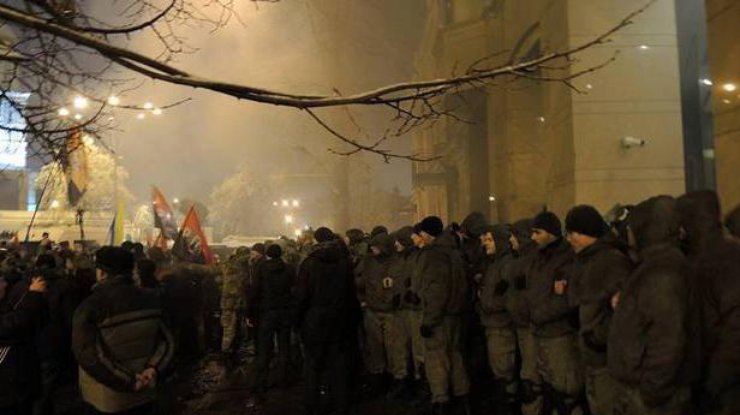 Беспорядки в Киеве