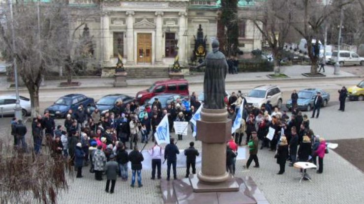 В Севастополе отстаивают право на митинги. Фото из архива