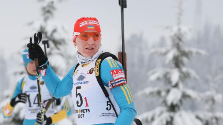 Елена Пидгрушная завоевала бронзу. Фото: biathlon.com.ua