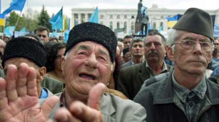 Представители Меджлиса крымско-татарского народа