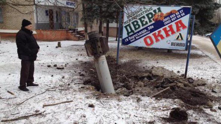 Террористы расстреляли Краматорск из Горловки