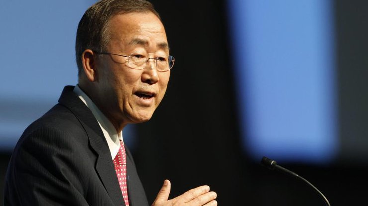 Генеральный секретарь ООН Пан Ги Мун. Фото konan-vesti.blogspot.ru