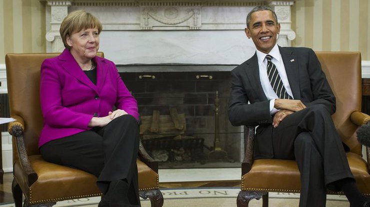 Меркель и Обама начали встречу в Вашингтоне