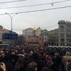 Марш памяти Немцова в Москве: снайперы на крышах и флаги Украины (фото)