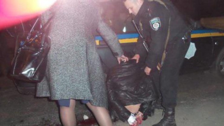 Задержанный водитель был пьян. Фото At Brovary