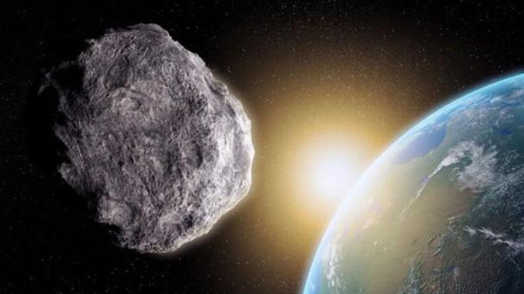 В пятницу возле Земли пролетит огромный астероид. фото - Daily Mirror