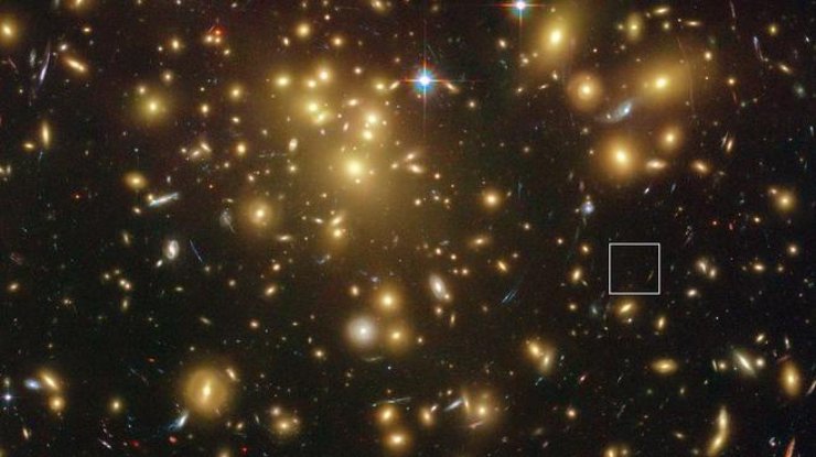 ALMA нашел "пыльную" галактику