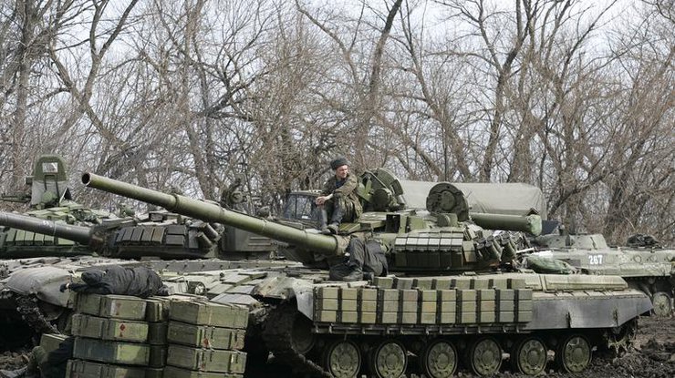 Террористы проводят учения под Донецком
