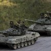 В Широкино движется бронегруппа танков и ББМ террористов
