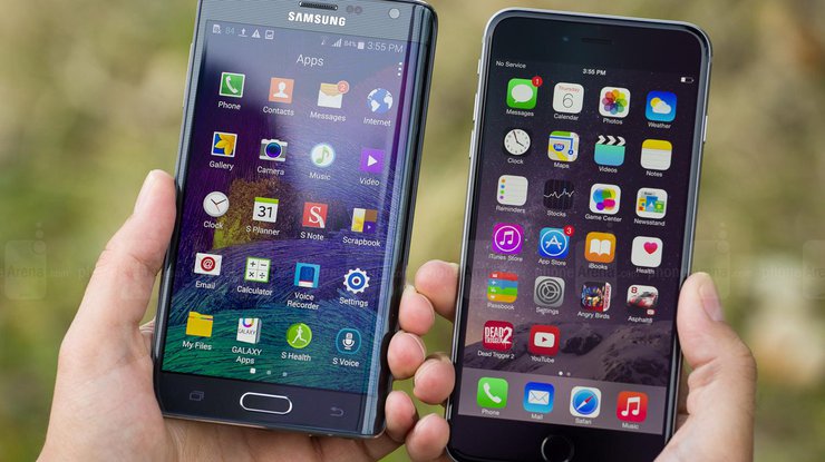 Samsung Galaxy S6 против Apple iPhone 6