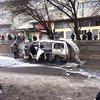 В Харькове взорвалась машина комбата "Слобожанщины" (фото, видео)