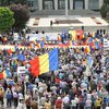 В столице Молдовы прошел митинг за объединение с Румынией (фото)