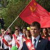 В Крыму последний звонок устроили под флагом СССР (фото)
