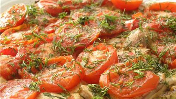 Оладки из кабачков с томатами и сыром - изысканное блюдо. фото - kuharka.com
