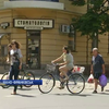 В Івано-Франківську молодь пересідає на велосипеди
