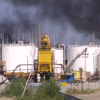 На нефтебазе под Киевом горит 900 тыс. тонн топлива (видео)