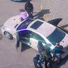 В Минске поймали преступника из России на Mercedes со стразами (фото, видео)