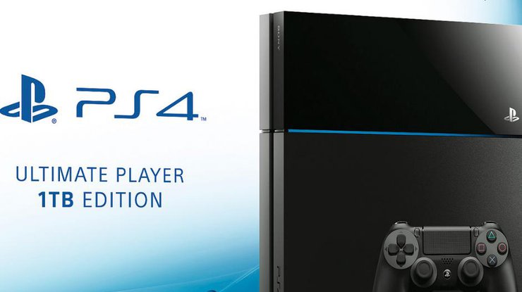 PS4 с 1000 ГБ жестким диском появится в продаже 15 июля