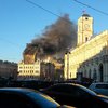 В Петербурге пожар: люди задыхаются от дыма (фото, видео)