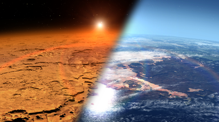 Марс может стать похожим на Землю