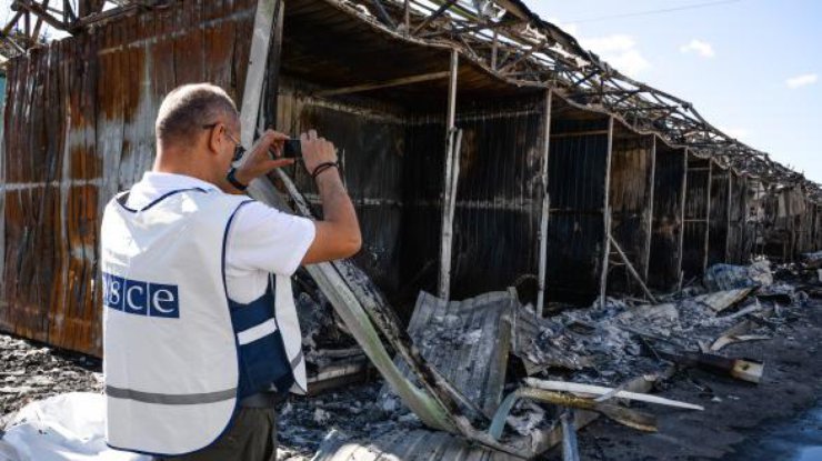 Боевики обстреляли ОБСЕ близ Мариуполя и обвинили украинских бойцов