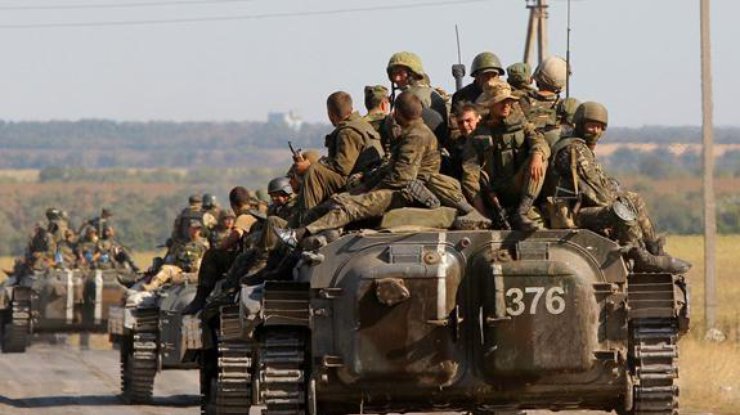 На Донбассе находится 9 тысяч российских военных