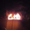 В Ужгороде грохотали взрывы и горели авто (фото, видео)