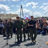 Главарь ДНР Захарченко прикостылял с венком к месту крушения Боинга (видео)