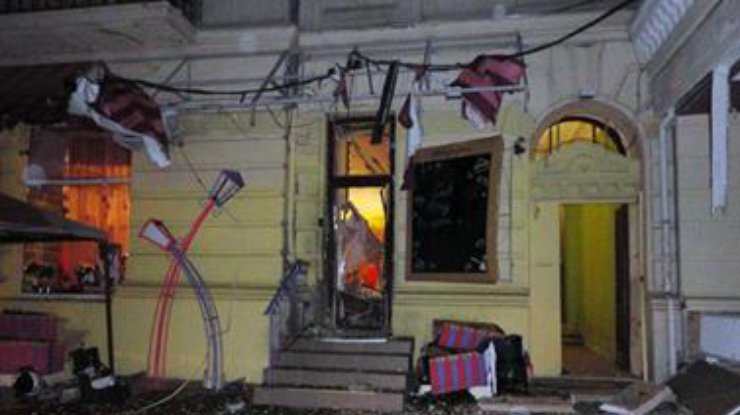 Взрыв ресторана в Одессе. Фото: 048.ua