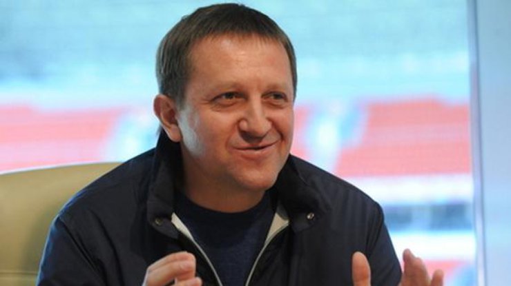 Первый капитан сборной Украины Игорь Петров