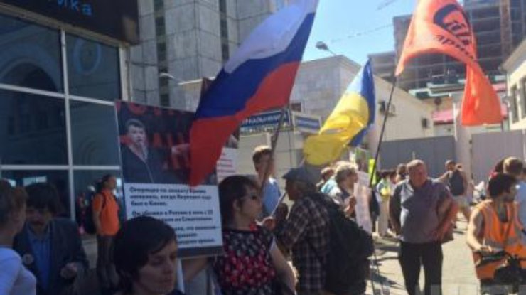 Многие прохожие в Москве негативно отнеслись к пикету