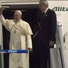 Папа Римський вперше прилетів до Еквадору
