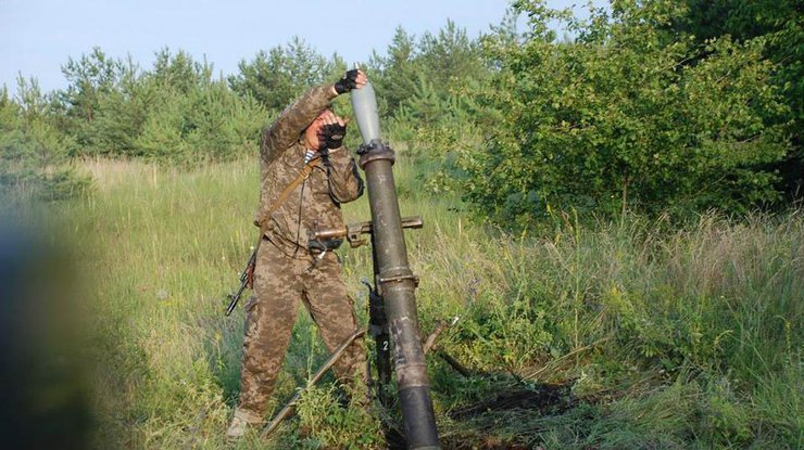 Боевики ДНР используют запрещенные минометы.