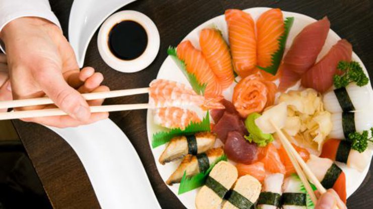 Правила поедания суши